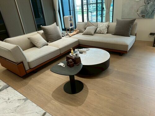 輕奢風美宅 超耐磨木地板LL250系列7142海德堡橡木/6841捷克城堡橡木