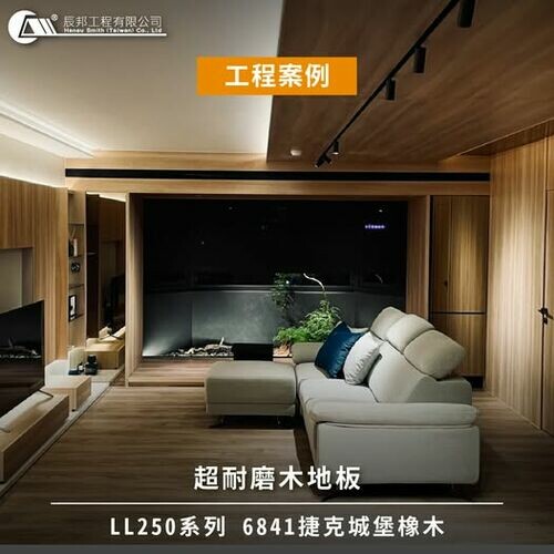 超耐磨地板 LL250系列 6841捷克城堡橡木工程案例